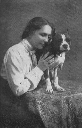 Helen-keller-witrh-a-Dog
